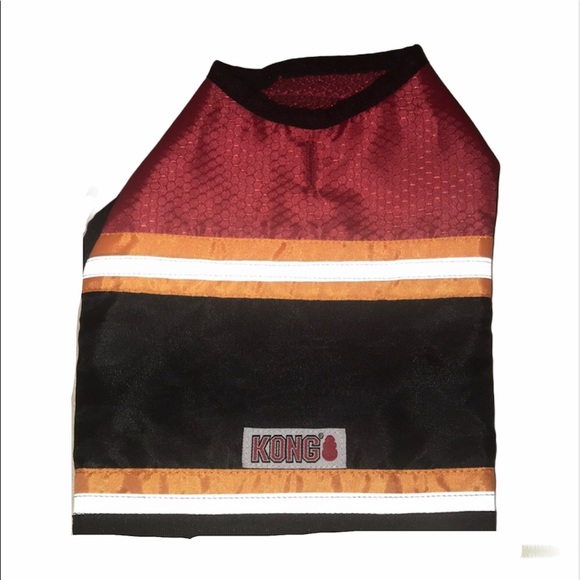 Pet Dog Animal Vest Jacket Reflective Kong Red - Picture 1 of 9